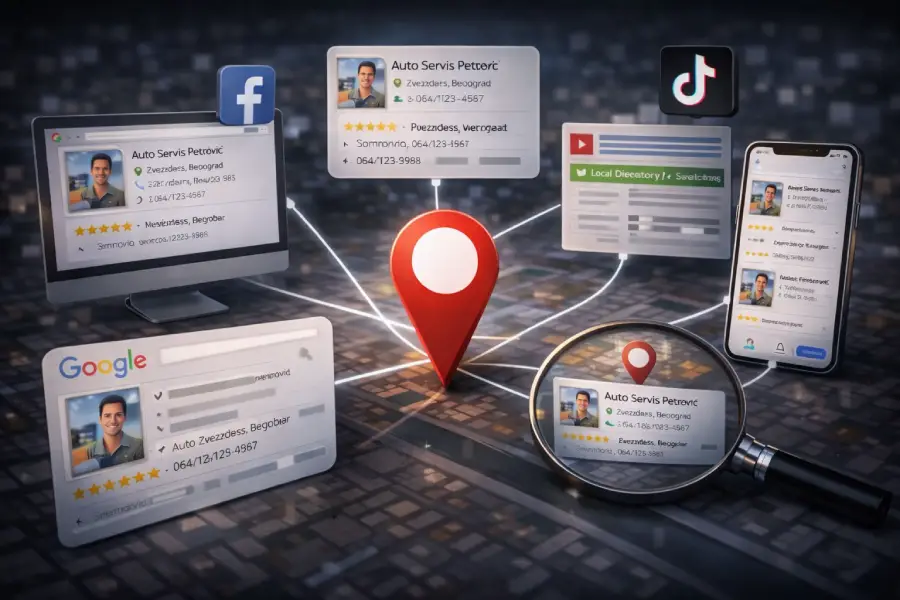 Kako SEO funkcioniše van sajta kroz Google profile, lokalne adresare i društvene mreže za bolju lokalnu vidljivost