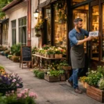 Vlasnik lokalne radnje u svom kraju, primer malog biznisa koji gradi osnovno prisustvo na internetu